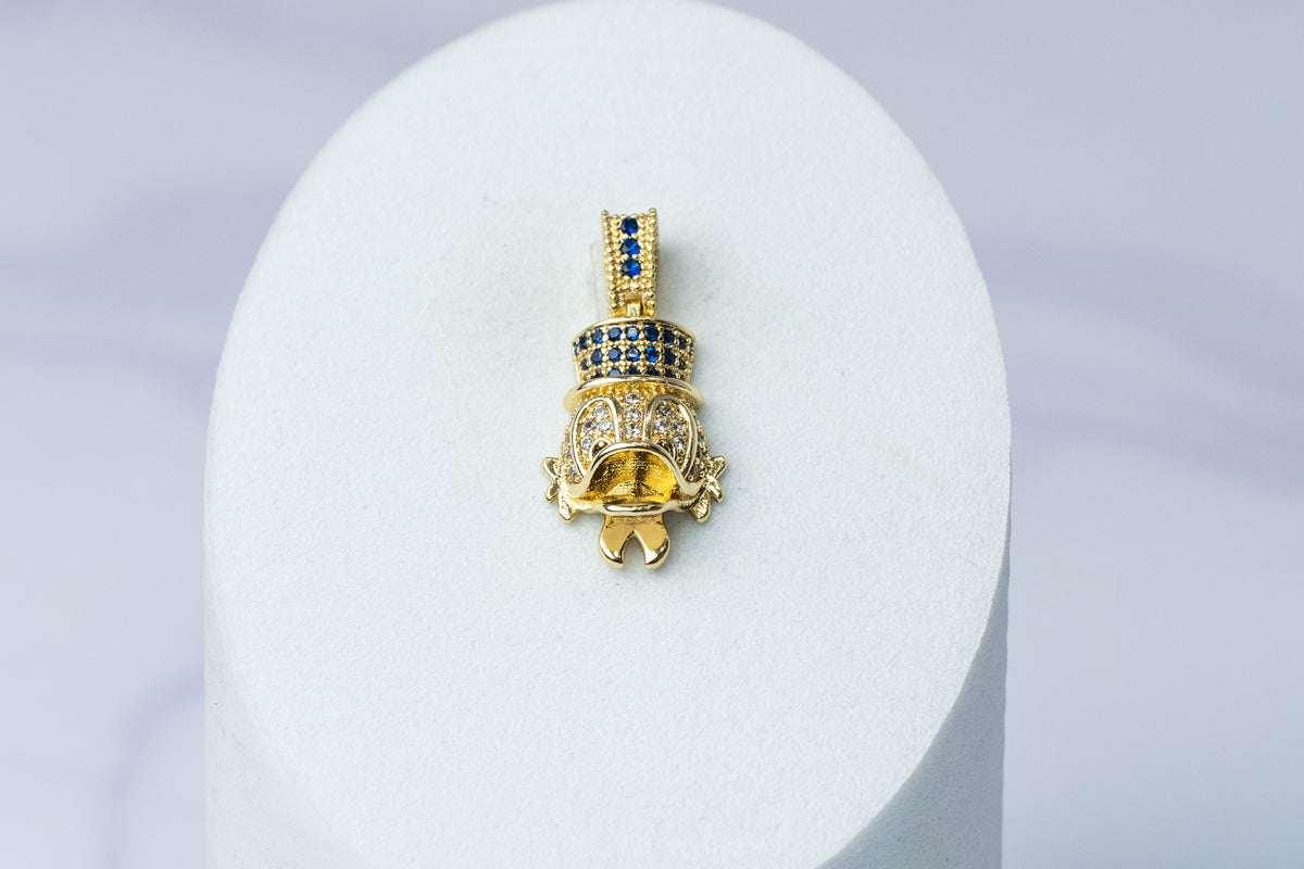 Dije Cabeza Tio Rico Circones 11 mm x 23 mm