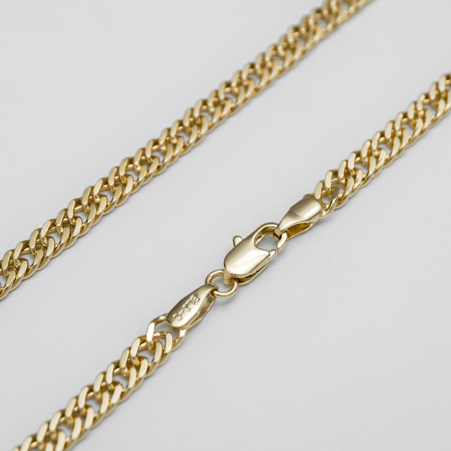 Cadena Cubana Continua - 4mm 65cm