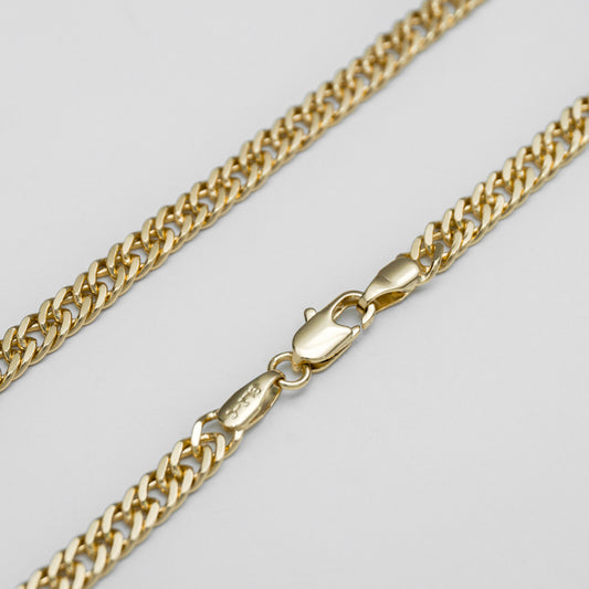 Cadena Cubana Continua - 4mm 65cm