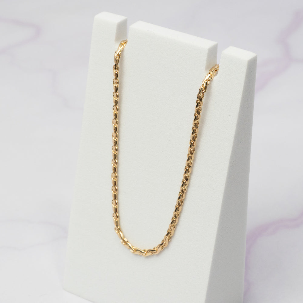 Pulsera Gota Enlazada 2.5MM 21CM