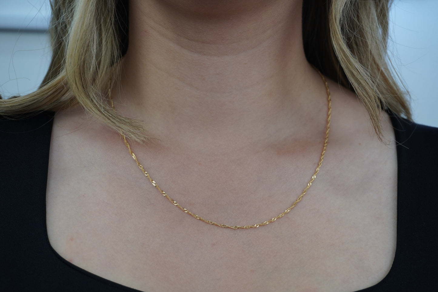 Cadena Singapur - 2mm 45cm