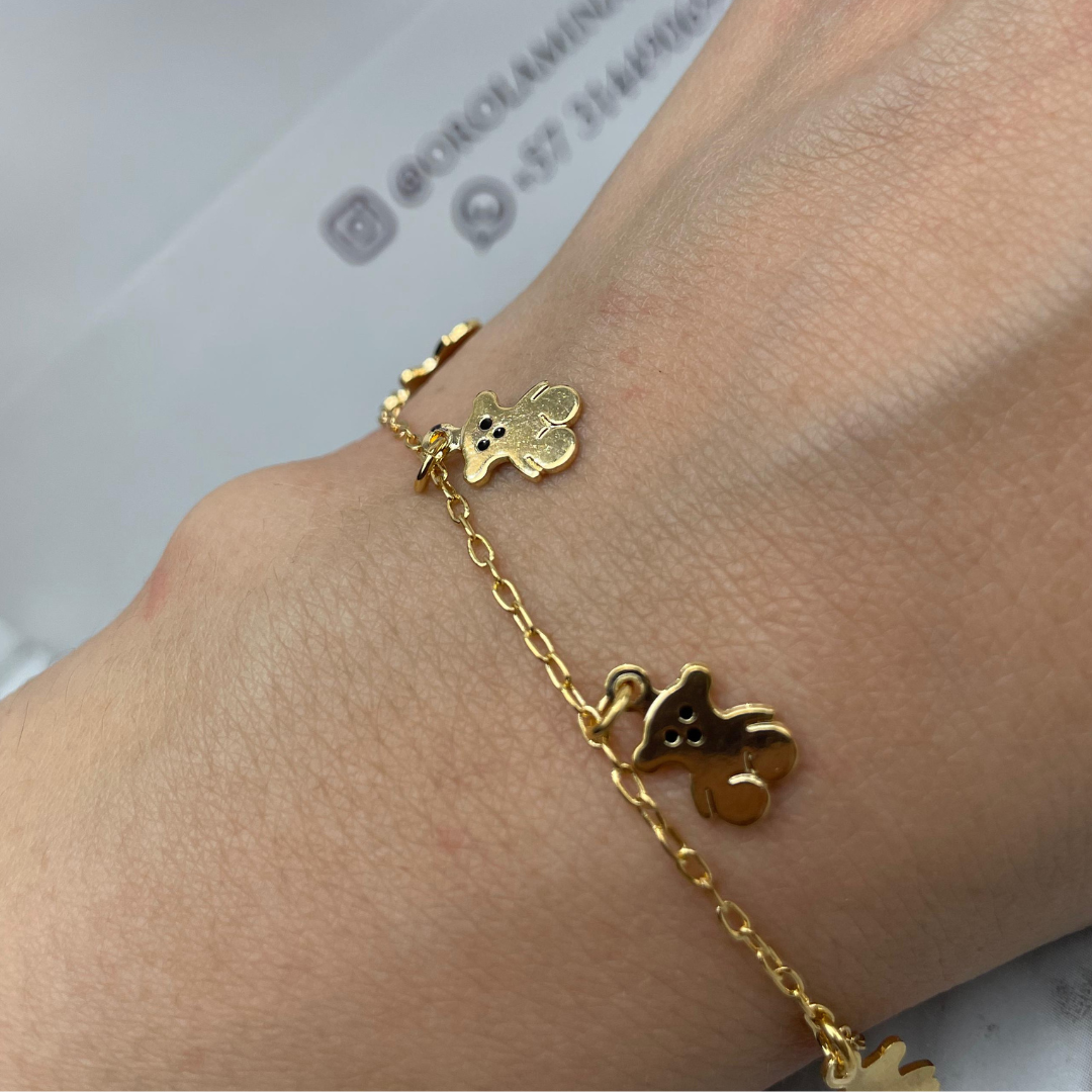 Pulsera Eslabón dije Tous 18cm