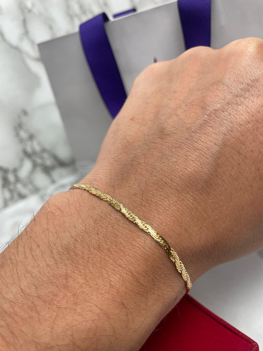 Pulsera Imperial 3 mm 18 cm