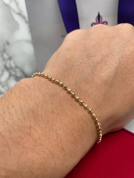 Pulsera Militar Balin Fusco/Fiesta 2.5 mm 18 cm