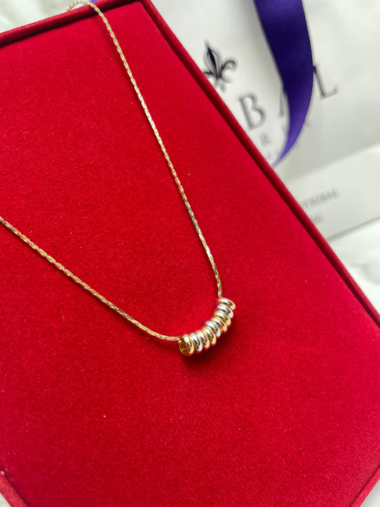 COLLAR AROS 3 OROS 40 CM