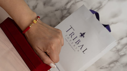 Pulsera Tejida Balin Liso, Hrj Cuadrado y Divino Niño Remarcado Oro Laminado 18 K RJ